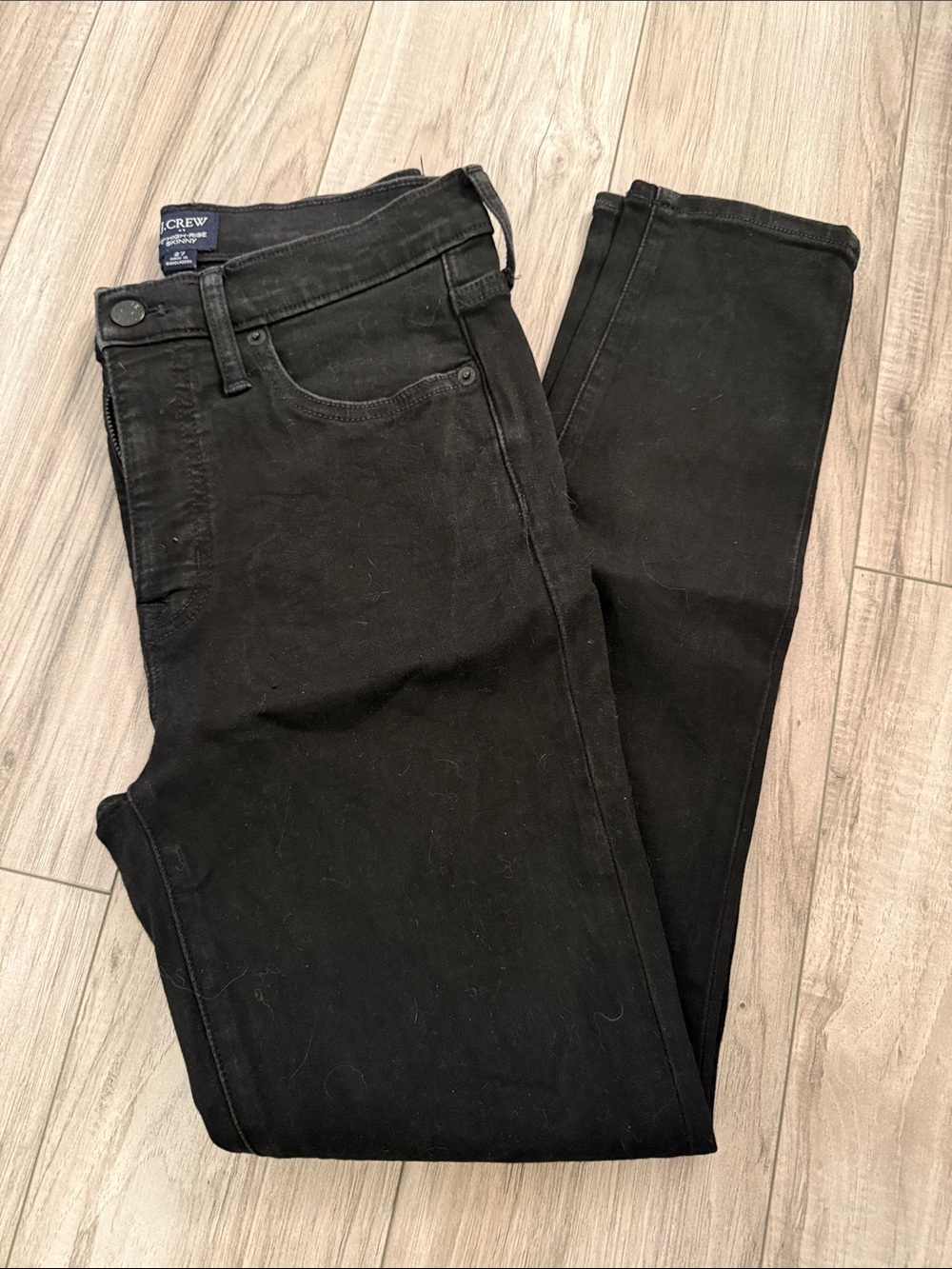 J. Crew Black Skinny Jeans